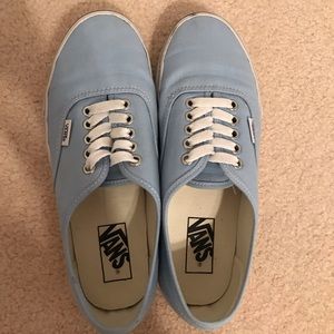 Blue authentic vans